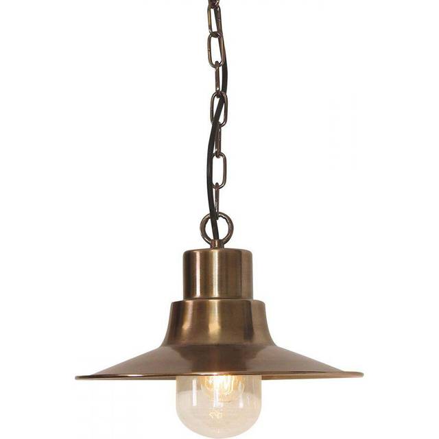 Elstead SHELDON CH AN Sheldon Outdoor 1 Light Chain Lantern Antique Ni