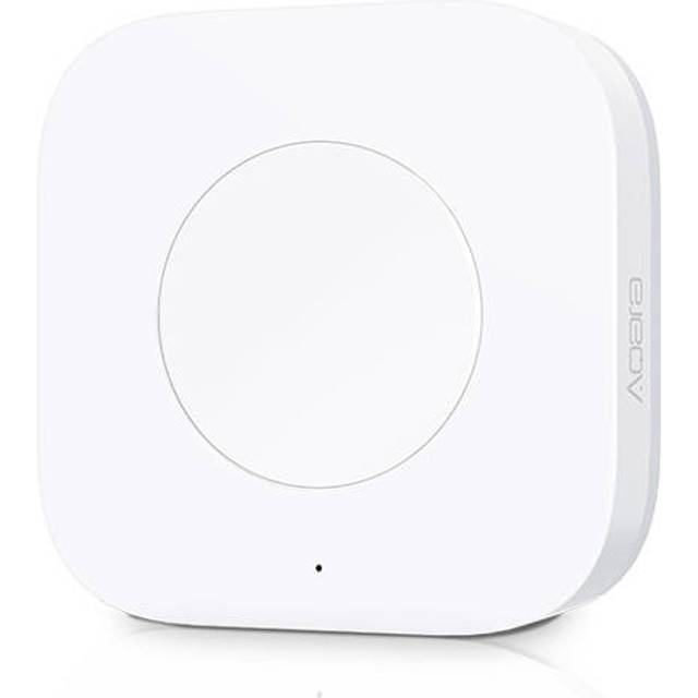 Wireless Mini Switch, Requires AQARA HUB, Zigbee Connection, Versatile 3-Way Control Button for Smart Home Devices, Compatible with Apple HomeKit,