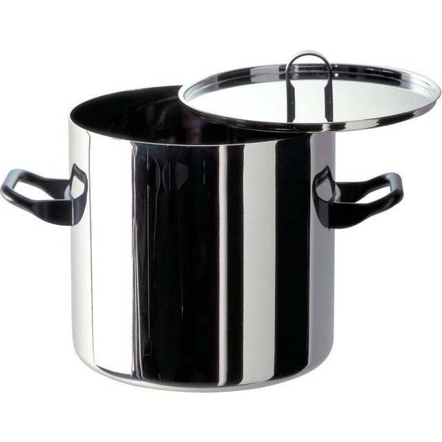 Alessi - Cintura Orione Pot - Ø 24 cm - Grytor och kastruller - Richard Sapper,Gualtiero Marchesi - Silver