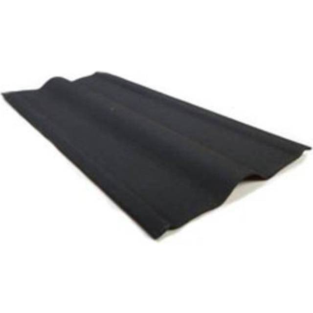 Onduline Black Bitumen Ridge Piece - 485 x 1000 x 2.90mm