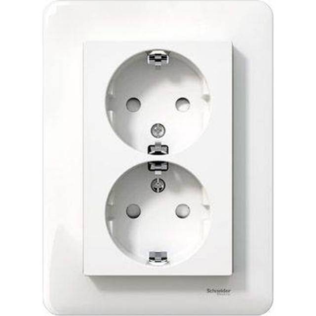 Vägguttag Schneider Electric Wde008287 Exxact Primo