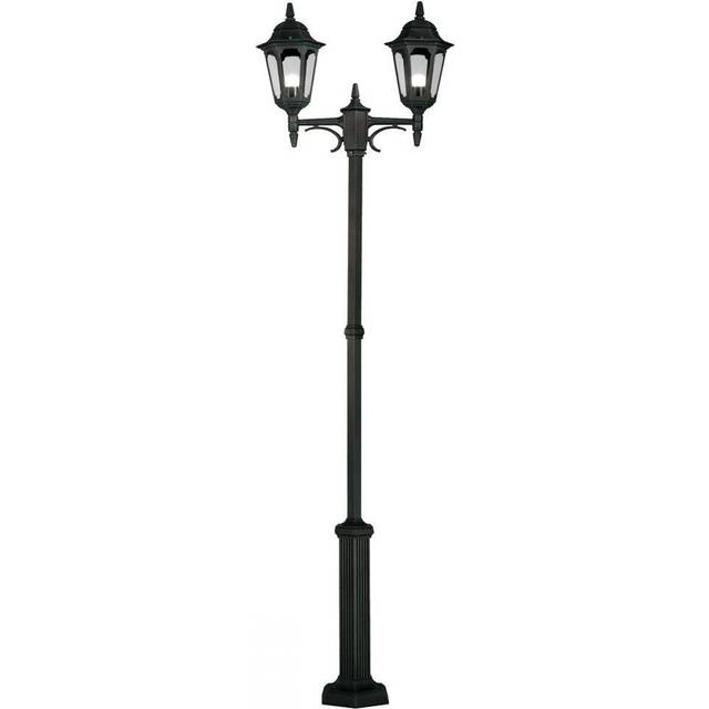 Elstead PR8 BLACK Parish Twin Lamp-post Black