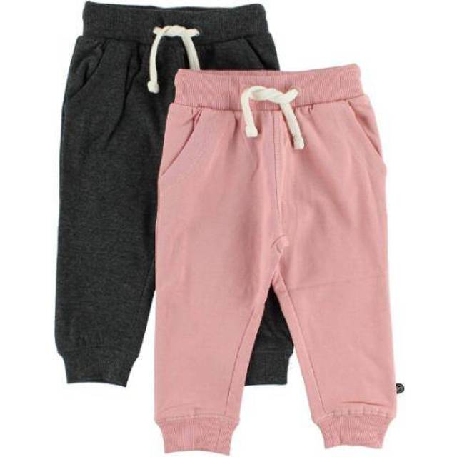 MINYMO Joggingbyxor för bebisar, Flerfärgad (blusher/rosa/grå 568), 80 cm