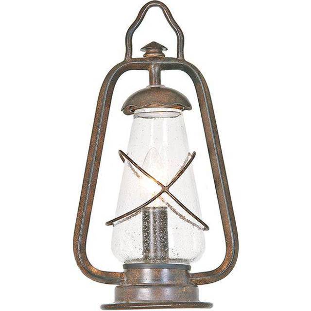 Elstead MINERS PED Miners Pedestal Lantern Old Bronze