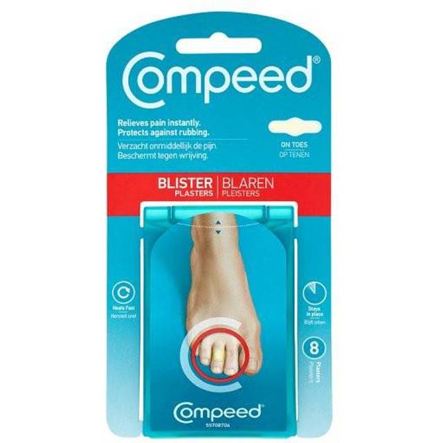 Compeed Blisters On Toes Plasters 8 Un