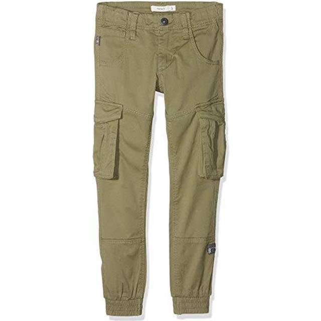 NAME IT pojkar NITBAMGO REG/R TWI CA PANT M NMT NOOS Byxor, Ljusgrön, 152