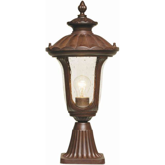 Elstead CC3/S Chicago Small Pedestal Rusty Bronze Patina