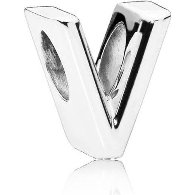Pandora Charm Moments Buchstabe V 797476 - silber