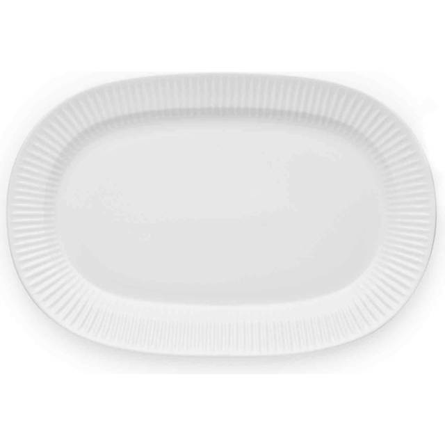 Serveringsfat 37 x 25 cm Legio Nova - Vit (37 x 25 cm.)