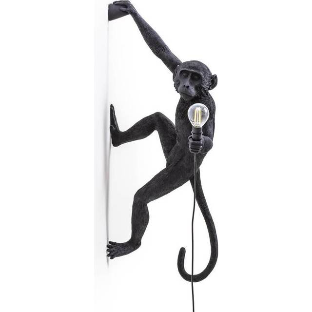 Seletti - Monkey Lamp Hanging Höger Version - Vit