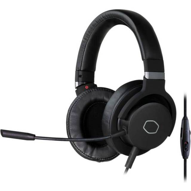 Cooler Master MH751 Gaming Headset with 2.0 Hi-Fi Stereo - PC & Console Compatible, 40mm Neodymium Audio Drivers, Crystal Clear Boom Mic and Lightweight Frame - 3.5mm Standard Jack