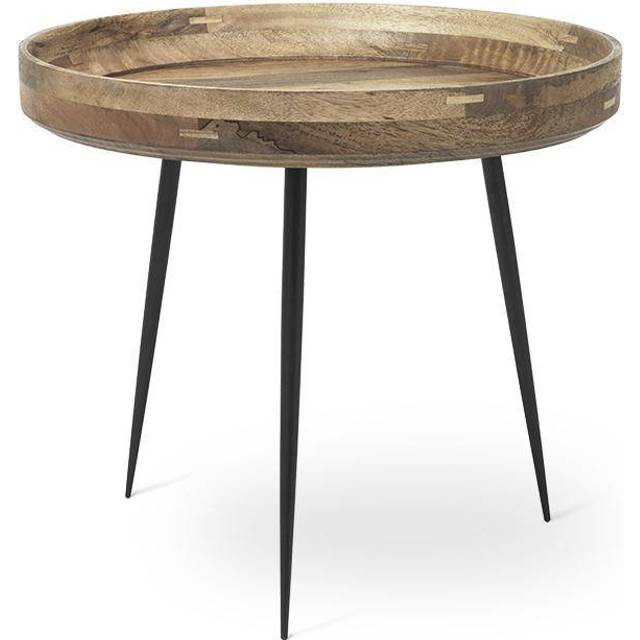 Mater - Bowl Table - Soffbord - Sirka Grey Stained Mango Wood - Large - Ø: 52 x H: 46 cm