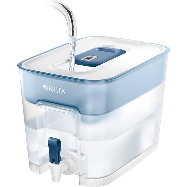 BRITA Flow XXL Water Filter Tank (8.2L) incl. 1 x MAXTRA PRO All-in-1 Water Filter Cartridge?, Blue