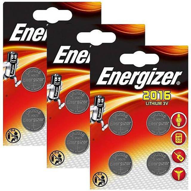 Energizer CR2016 Lithium Coin Cell Batteries | 12 Pack