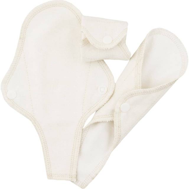 Imsevise Naturlig Salva-Slip För String Ekologisk Bomull 3 st. 50 g