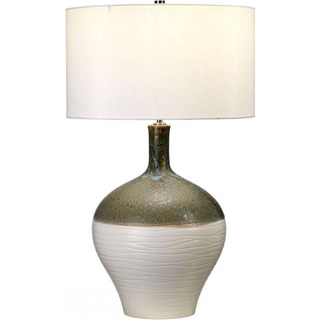 Elstead EDEN PARK/TL Eden Park Table Lamp Green Turquoise And Gold