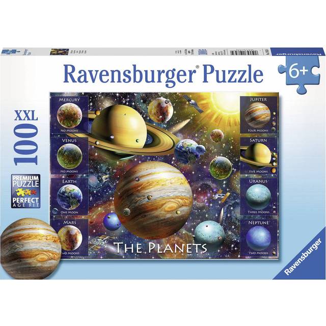 Ravensburger The Planets XXL Puzzle, 100 Pieces