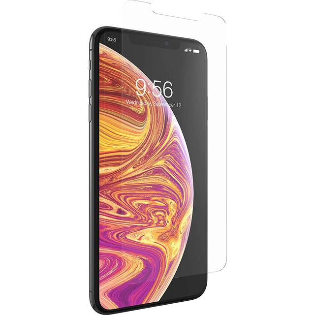 Zagg iphone xs max invisible shield tempered glass screen protector