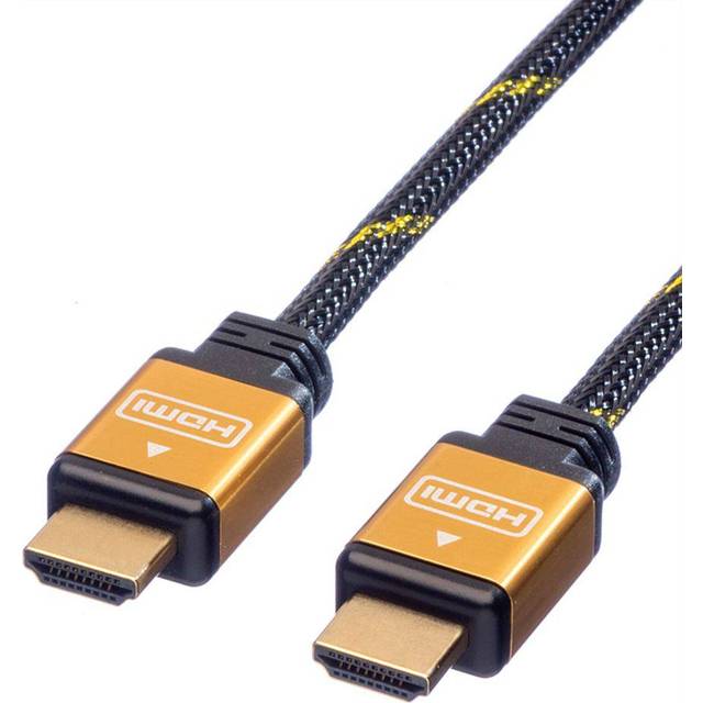 Roline HDMI Anslutningskabel HDMI-A-kontakt, HDMI-A-kontakt 20.00 m Flerfärgad 11.04.5564 Skärmad HDMI-kabel