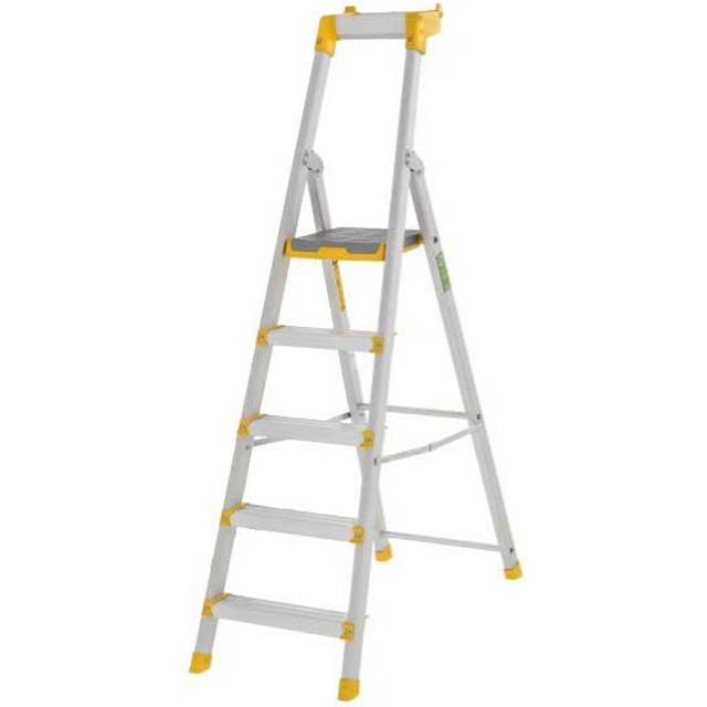 W.steps 55P Trappstege med certifierat aluminium 5 steg, 1860 mm