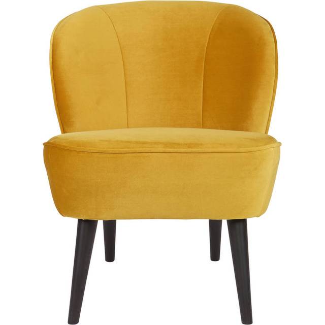 FÅTÖLJ i textil brun