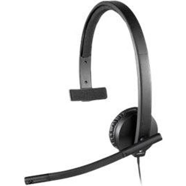 Logitech H570e Monaural Head-band Black