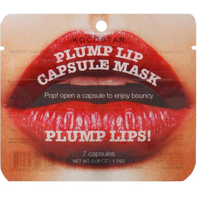 KOCOSTAR Fylld läpp kapselmask, 2-pack (2 x 7 stycken)
