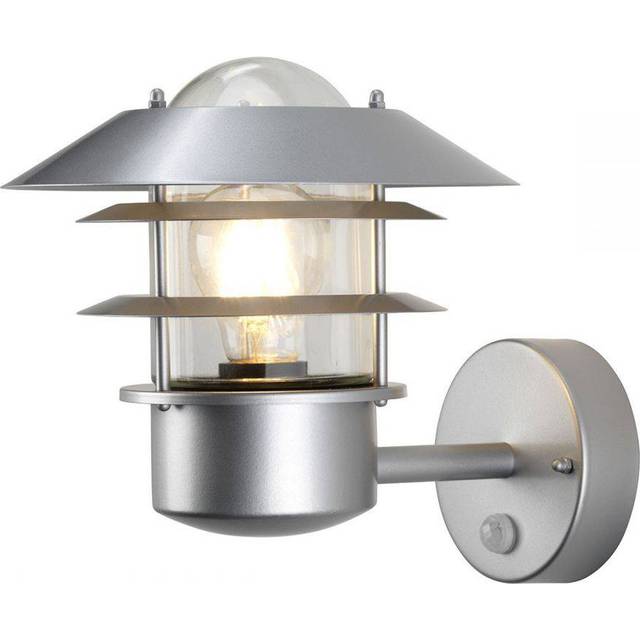 Elstead HELSINGOR PIR Helsingor One Light Wall Light PIR Silver