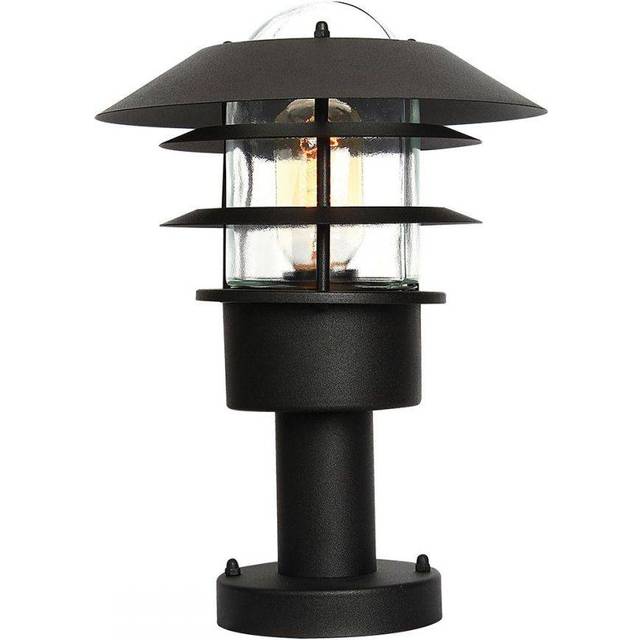 Elstead HELSINGOR PED Helsingor One Pedestal Light Silver