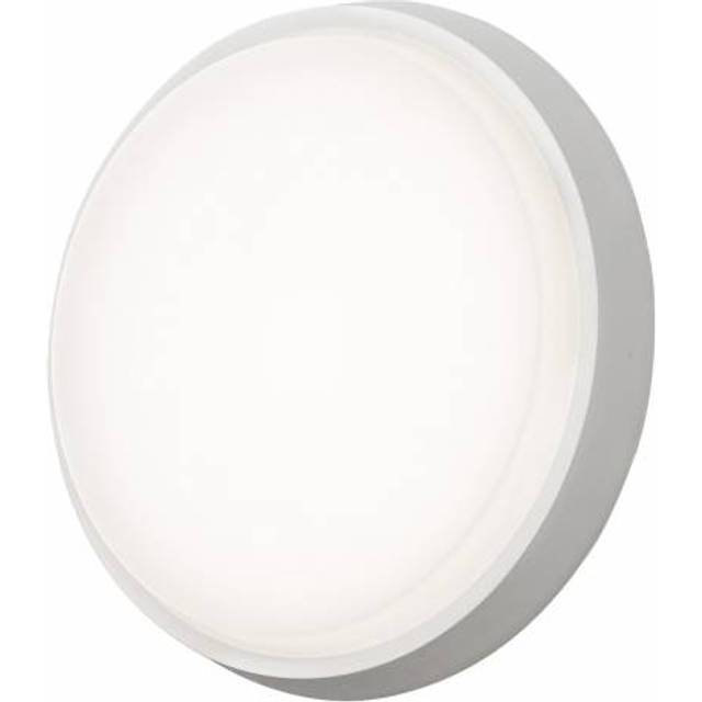 Vägglampa Konstsmide Cesena Rund Led Vit Ip54