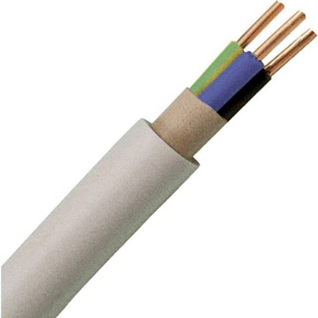 Kopp 153125003 Sheathed Cable NYM-J 3 x 2.5 mmÂ² 25 m Grey
