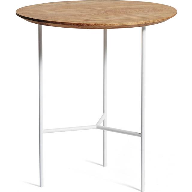 Tribeca Side Table 47 cm, Oiled Rustic Oak/Black Legs