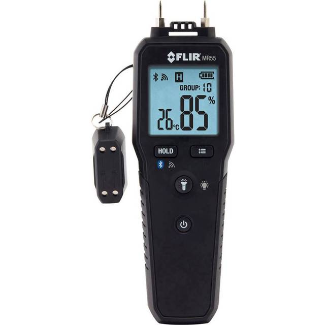 FLIR MR55 - Pin fuktmätare med Bluetooth för omedelbar datadelning via FLIR Tools® Mobile-appen.
