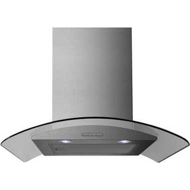 STATESMAN CGH60GS Chimney Cooker Hood - Stainless Steel & Glass, Stainless Steel