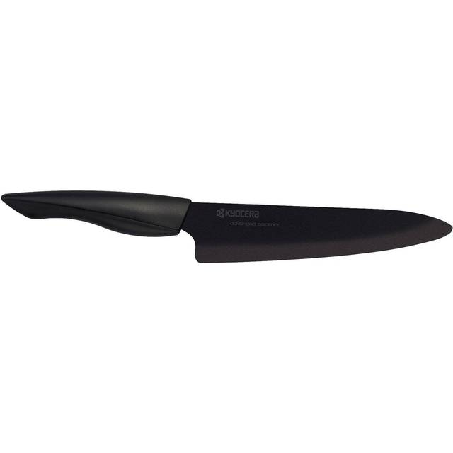 Kyocera Shin kockkniv, keramik, svart, 28 x 28 x 18 cm