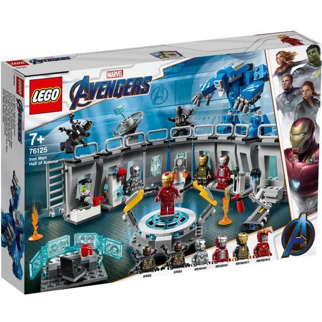 LEGO Marvel Avengers Iron Man Hall of Armor Set 76125