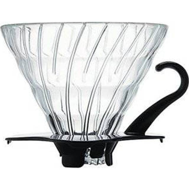 Hario V60 Glass Coffee Dripper Black Size 02 VDG-02B