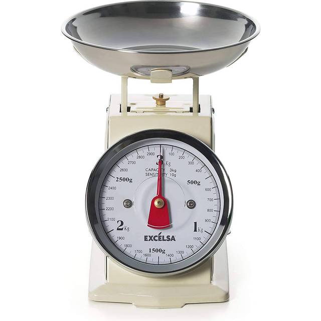 Vintage Mechanic Kitchen Scale - Cream (19cm H X 17cm W)