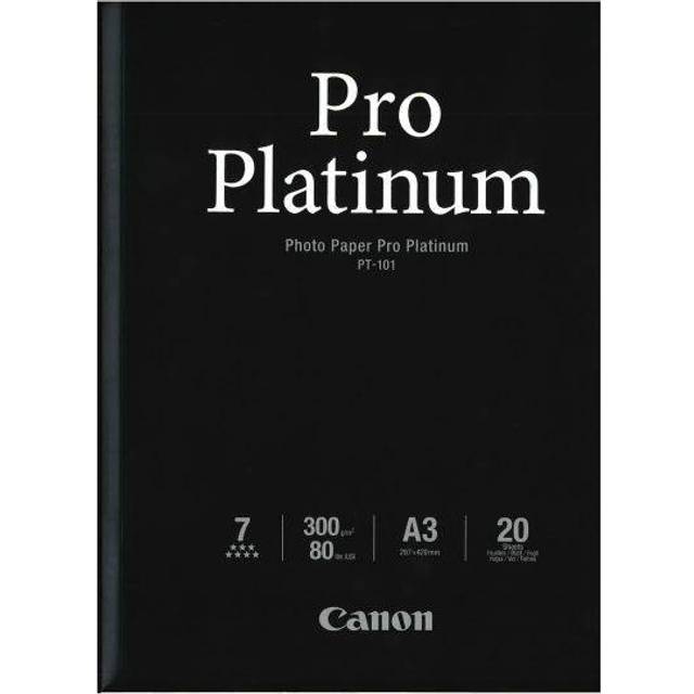 Canon Platinum Photo Paper A3 20 Sheets