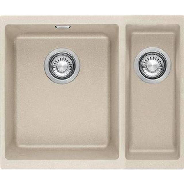 Franke SID 160 1.5 Bowl Coffee Tectonite Undermount Kitchen Sink And Waste Kit