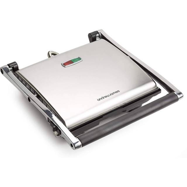 Andrew James Panini Press & Health Grill with Large Non-Stick Plates