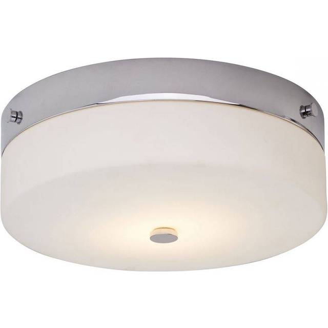 Elstead TAMAR/F/L PC Tamar 1 Light Large Flush Light Polished Chrome