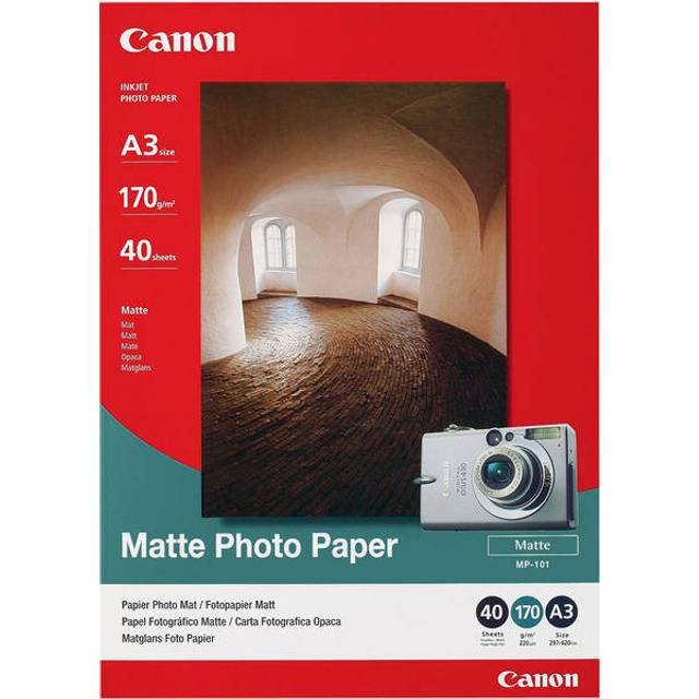 Canon MP-101 - Photo paper - A3 (297 x 420 mm) - 170 g/m2 - 40 sheets