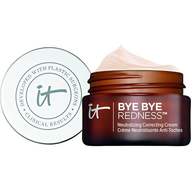 IT Cosmetics Bye Bye Redness  Transforming Porcelain Beige - Neutralizing Color-Correcting Cream - Reduces Redness - Long-Wearing Coverage - With Hydr