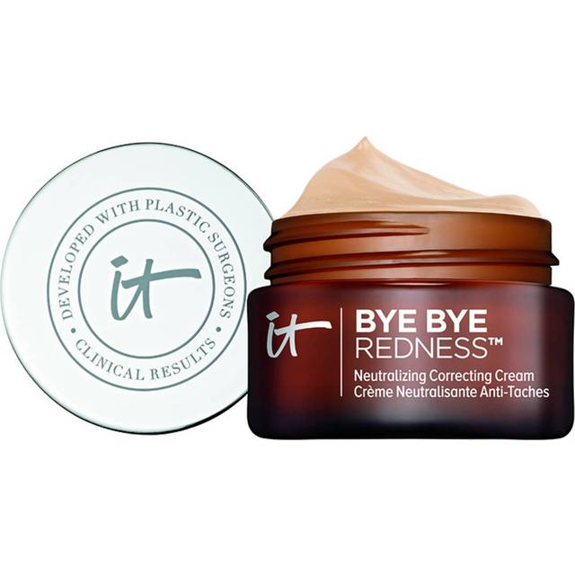 IT Cosmetics Bye Bye Redness Color Corrector - Neutralizing Redness Corrector for Face - Long-Wearing Full Coverage Cream Makeup - With Hydrolyzed Col