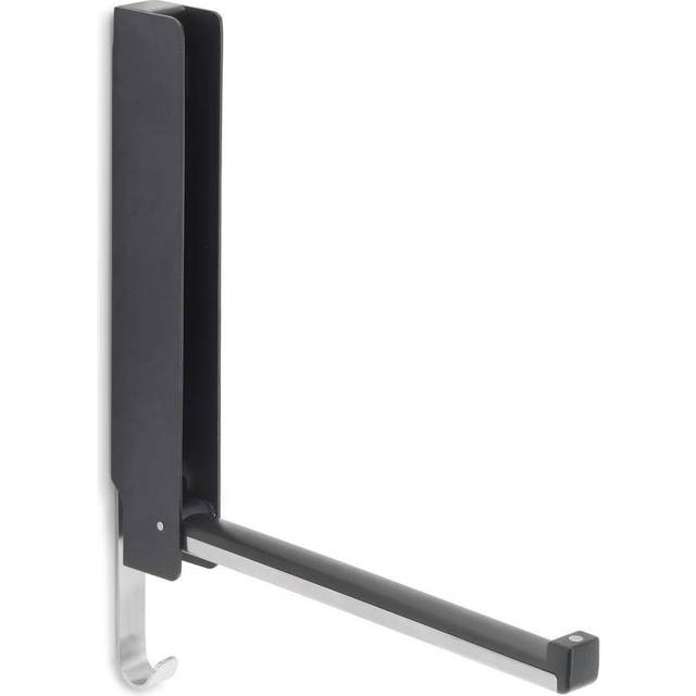 Blomus - Lanca Folding Hook - schwarz/matt/LxBxH 3,8x2x25,5cm - black (22.5 x 2.0 x 22.2cm)