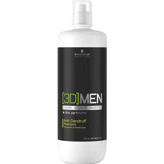 Schwarzkopf Professional 3D Men Anti-Dandruff Shampoo 1000ml