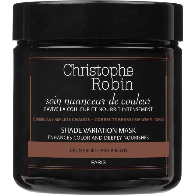 Nutritive Mask with Temporary Coloring in Ash Brown 250 ml by Christophe Robin