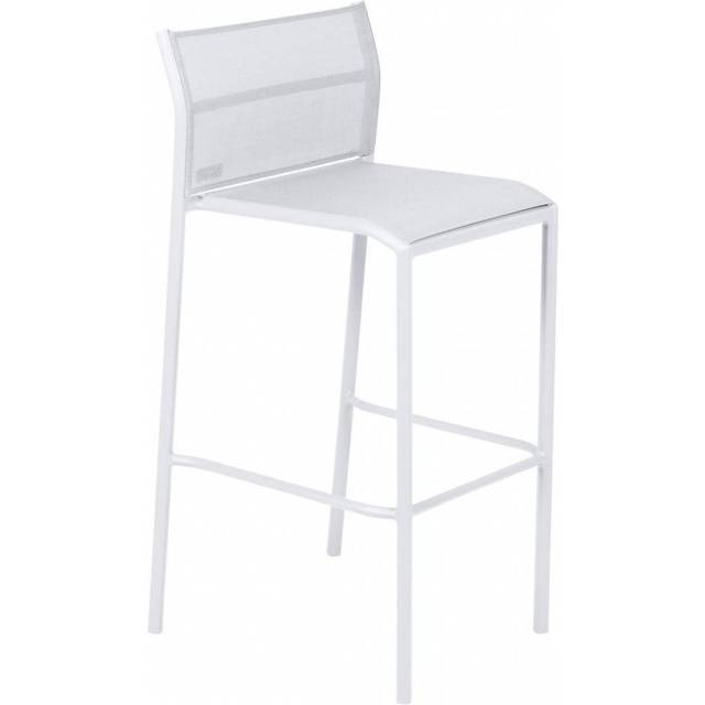 Fermob - Cadiz Bar Chair - rosmarin/Batyline® Stereo/Gestell Aluminium/BxHxT 49,6x103x53cm - rosemary (102.9 x 53.0 x 49.6cm)