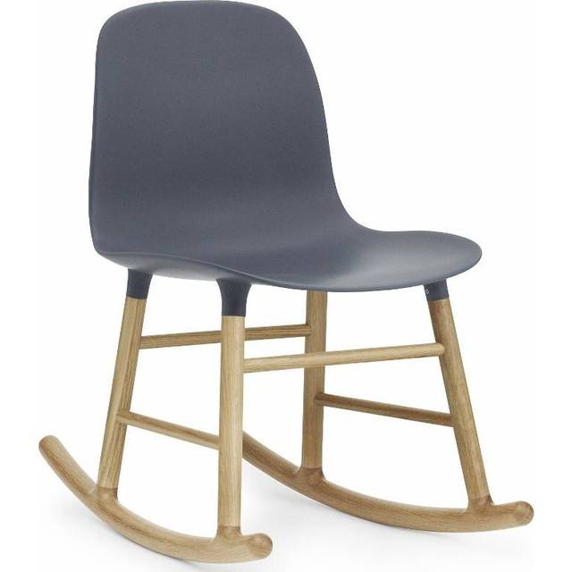Normann Copenhagen - Form Chair Wood - Matstol - Black/Oak - H80 x W48 x D52 x SH44 cm